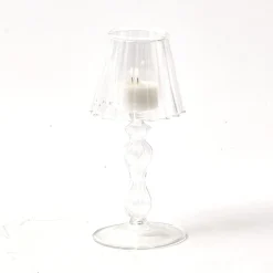 Online Mrs. Alice Glass Lantern Tea Light Holder (Pair) - 18Cm