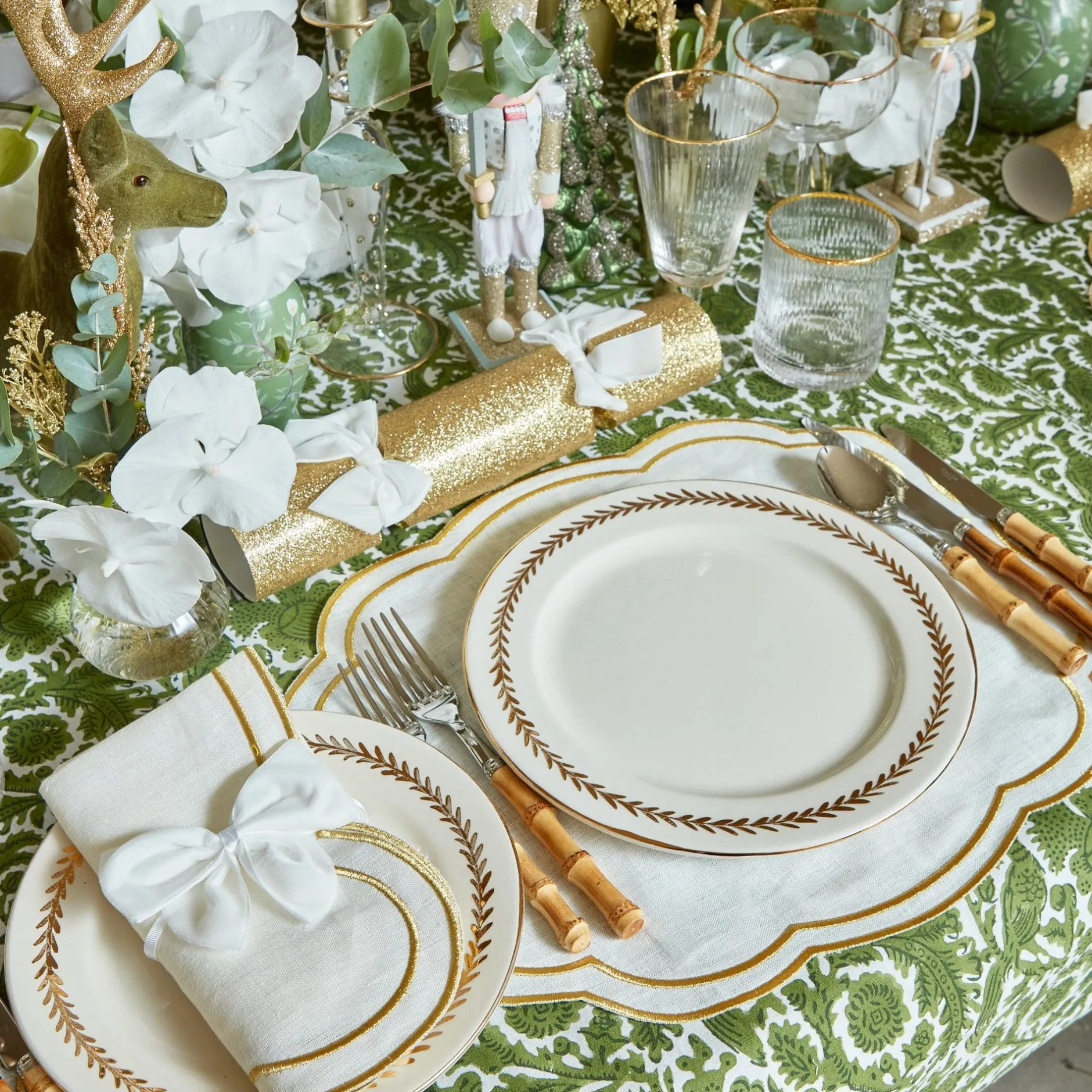 Discount Mrs. Alice Gold Garland Dinner Plate