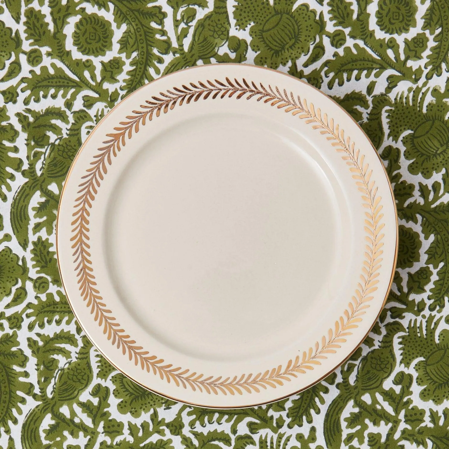 Discount Mrs. Alice Gold Garland Dinner Plate
