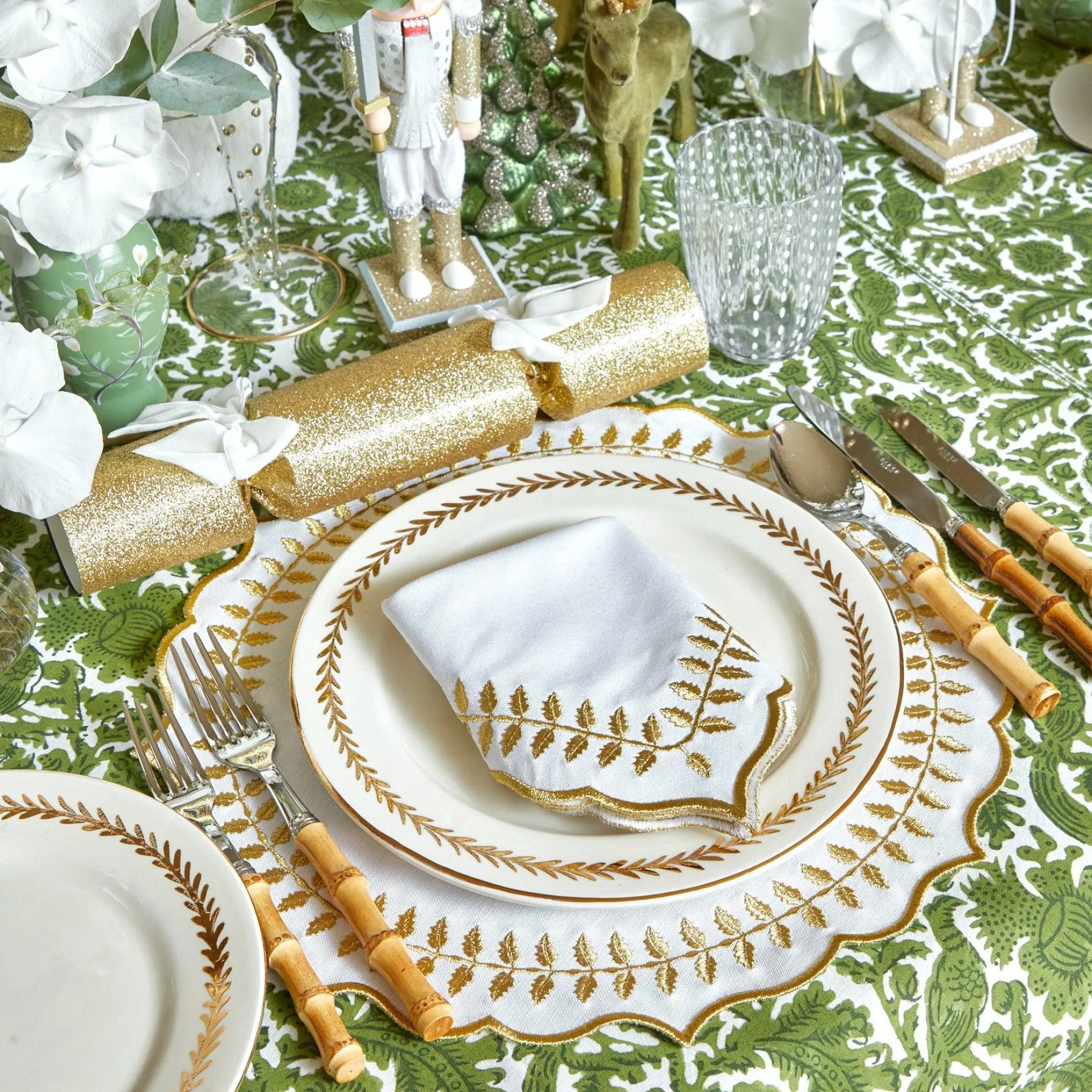 Discount Mrs. Alice Gold Garland Dinner Plate
