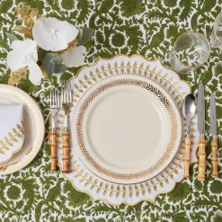 Discount Mrs. Alice Gold Garland Dinner Plate