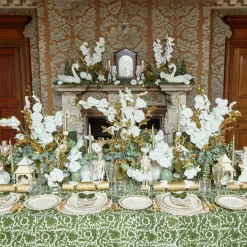 New Mrs. Alice Gold Garland Starter Plate