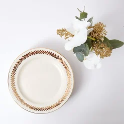 Hot Mrs. Alice Gold Garland Starter Plates (Set Of 4)