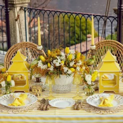 Outlet Mrs. Alice Green & Yellow Parrot Candlescape
