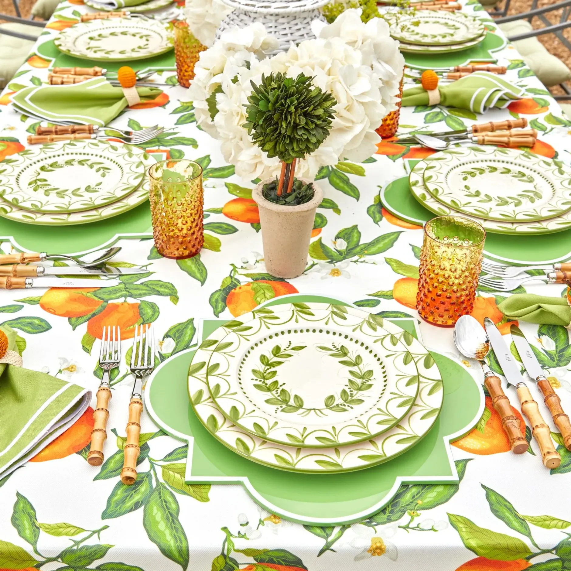 New Mrs. Alice Green Garland Dinner Plates (Set Of 4)