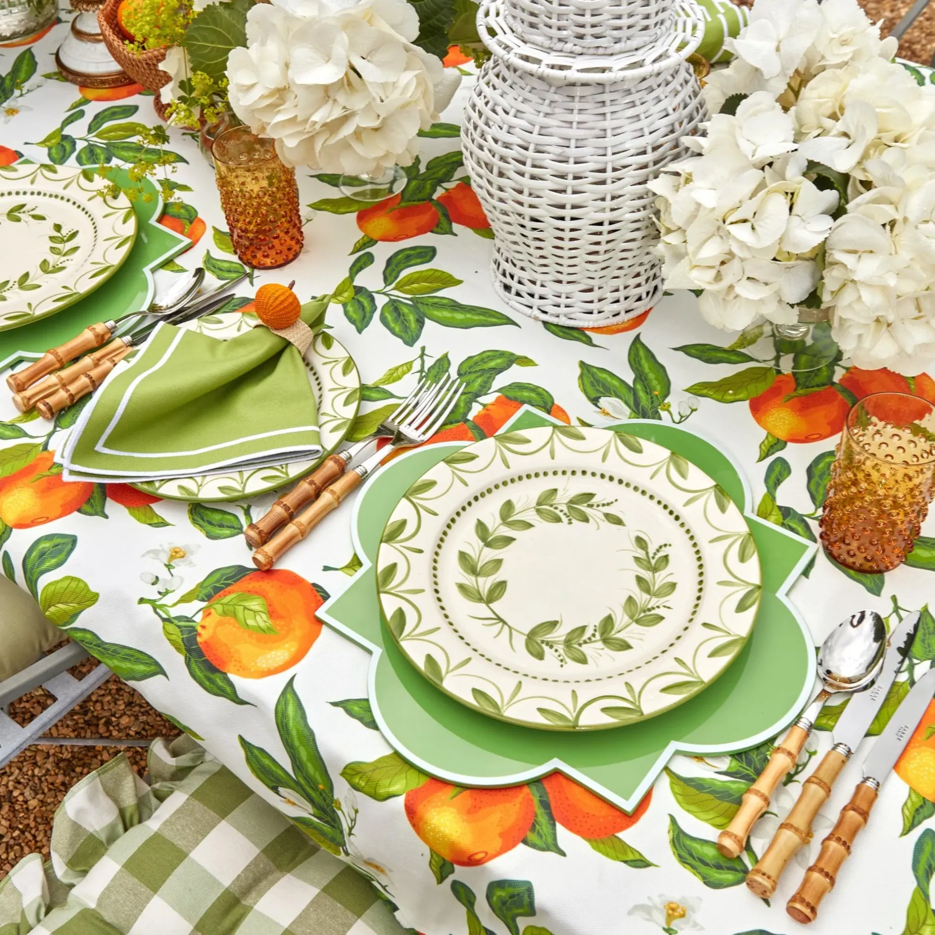 New Mrs. Alice Green Garland Dinner Plates (Set Of 4)