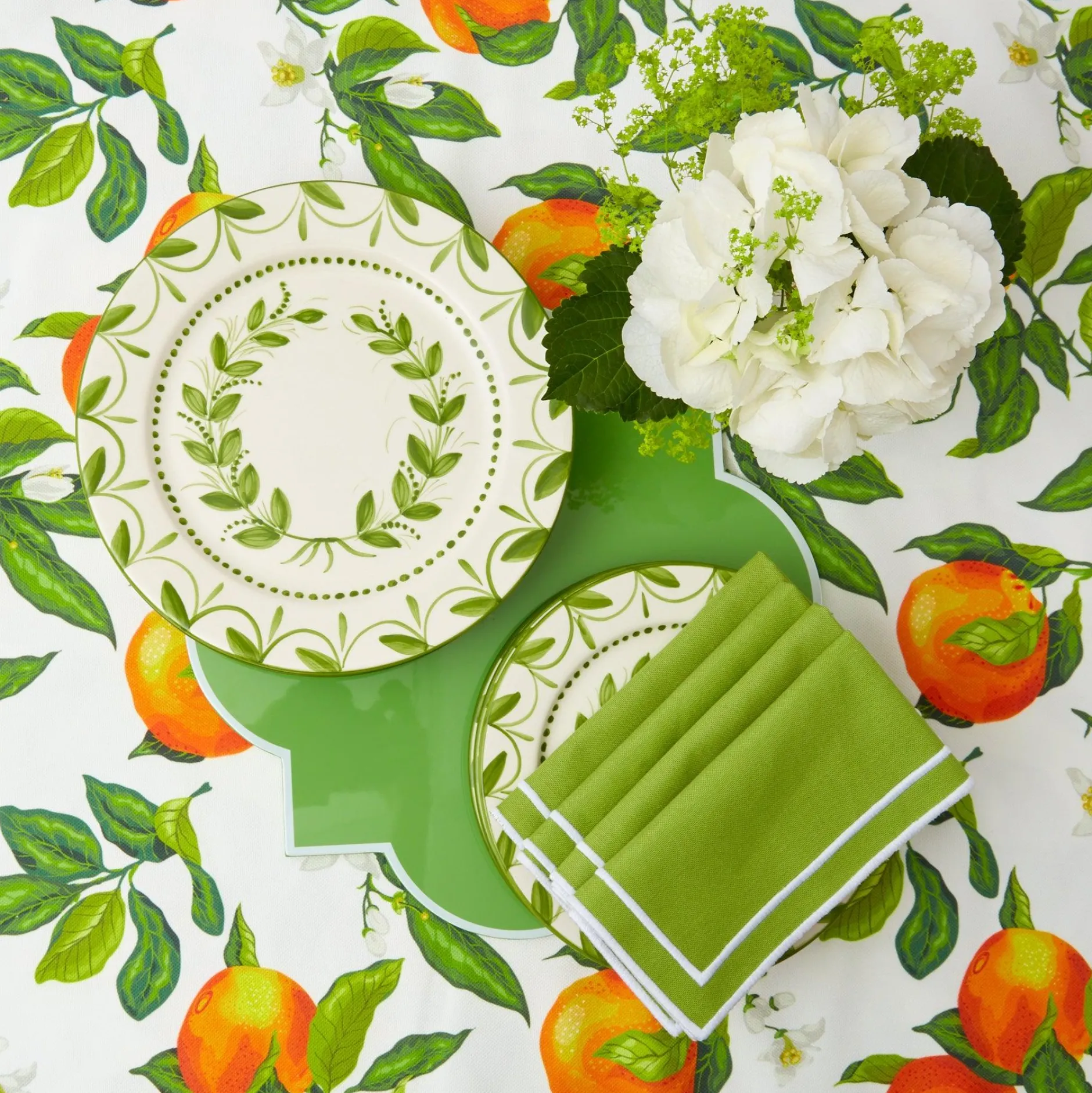 New Mrs. Alice Green Garland Dinner Plates (Set Of 4)