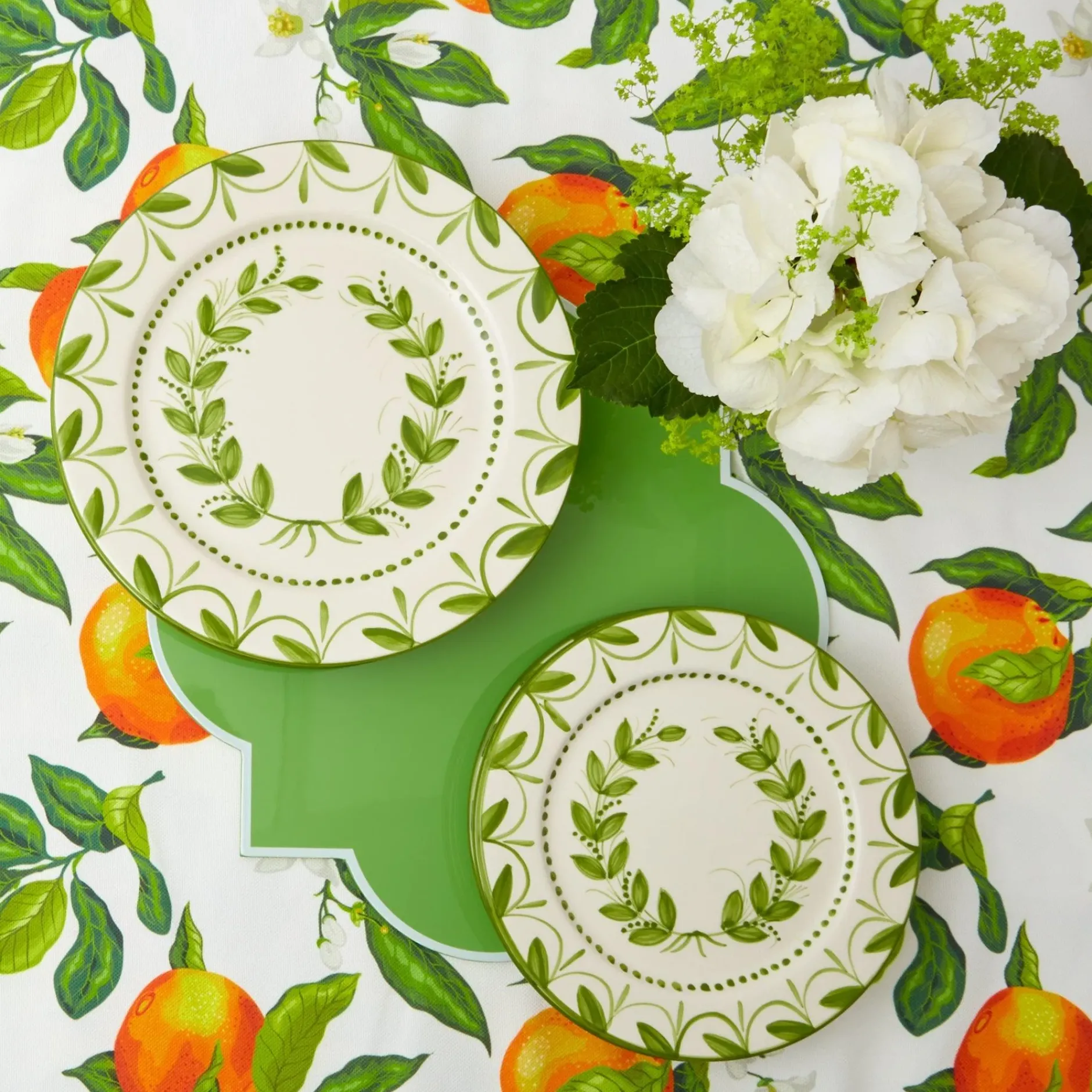 Hot Mrs. Alice Green Garland Dinner Plate