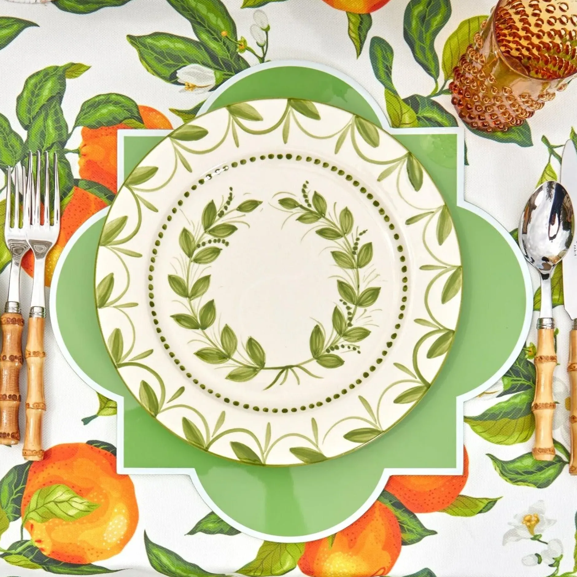 Hot Mrs. Alice Green Garland Dinner Plate