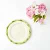 Outlet Mrs. Alice Green Geometric Bamboo Starter Plate