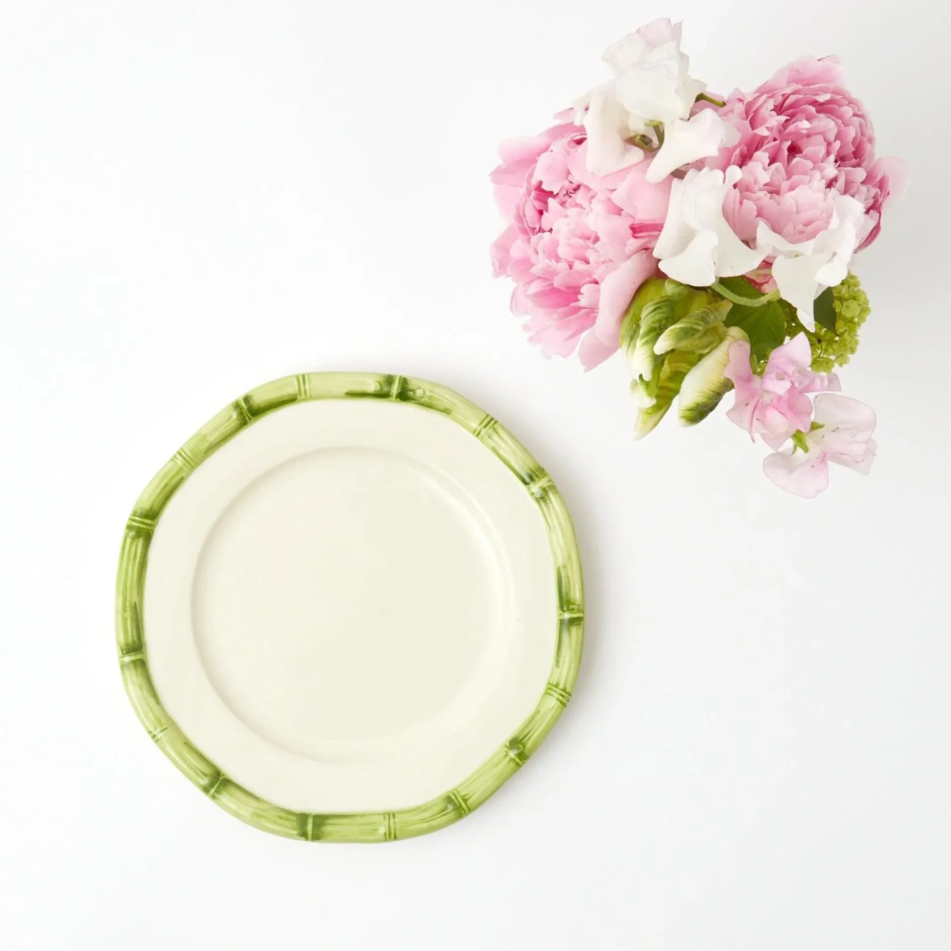 Best Mrs. Alice Green Geometric Bamboo Starter Plate (Set Of 4)