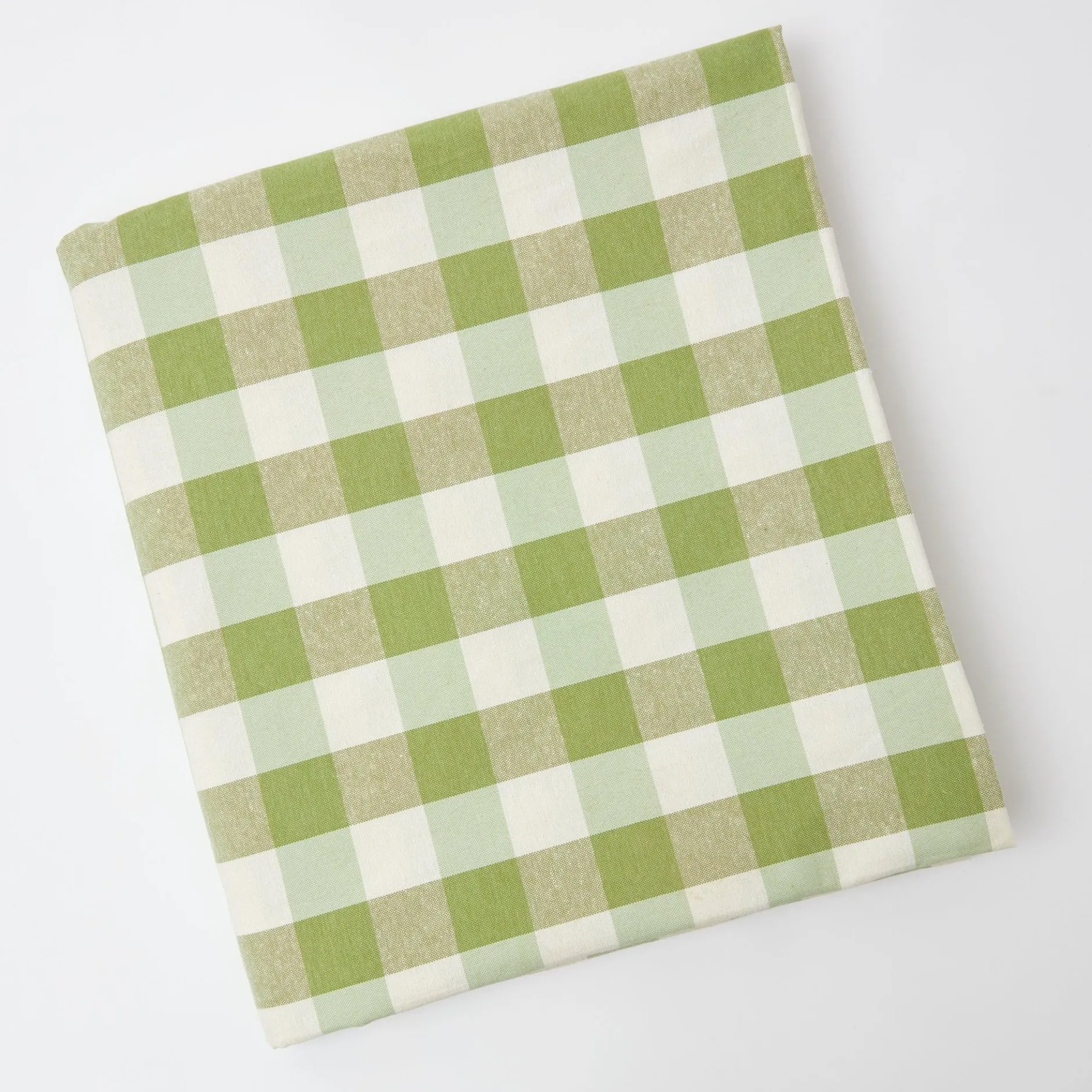 Best Mrs. Alice Green Gingham Tablecloth