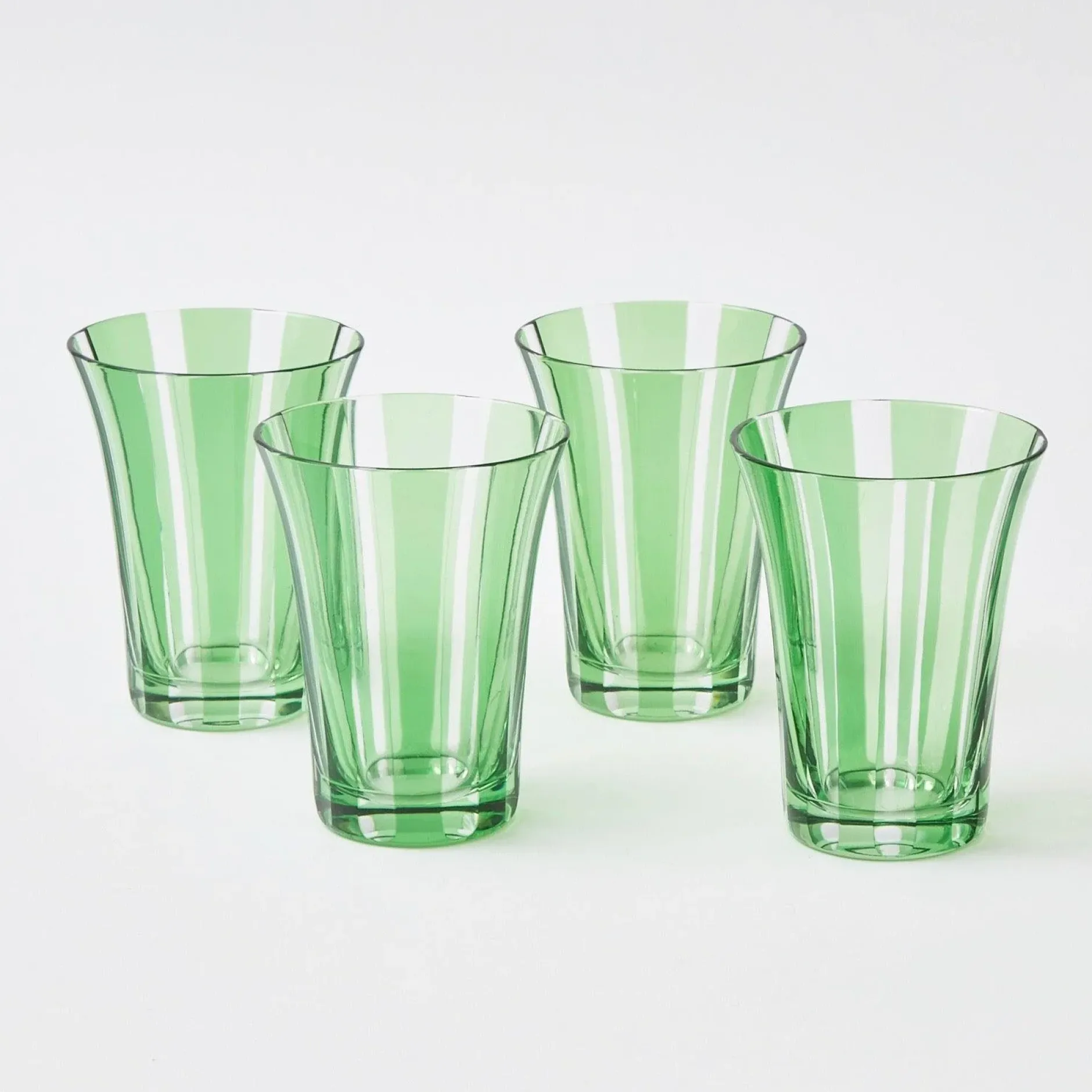 Hot Mrs. Alice Green Positano Glasses (Set Of 4)