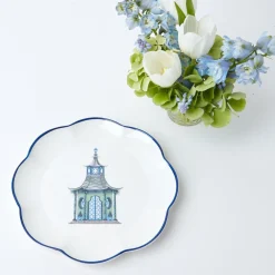 Sale Mrs. Alice Green Scalloped Pagoda Starter Plate
