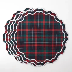 Mrs. Alice Highland Tartan Placemats (Set Of 4)