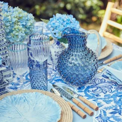 Online Mrs. Alice Hobnail Navy Glasses & Jug Set