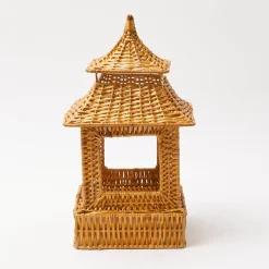 Best Mrs. Alice Honey Rattan Pagoda Lantern