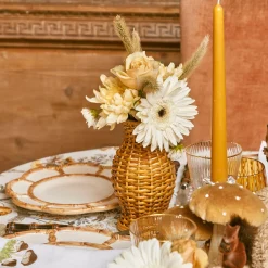 Mrs. Alice Honey Rattan Vase (Set Of 3)