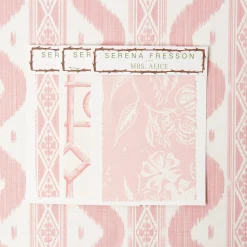 Outlet Mrs. Alice Ikat Stripe Fabric