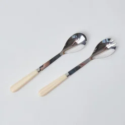 Hot Mrs. Alice Ivory Salad Servers