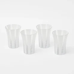 Outlet Mrs. Alice Jubilee Edition Striped Glasses (Set Of 4)