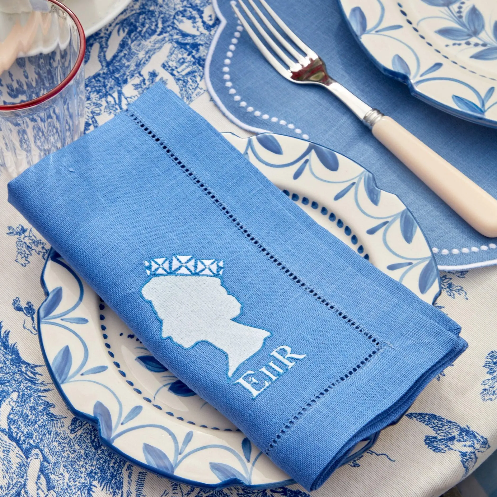 Discount Mrs. Alice Jubilee Linen Napkins (Set Of 4)