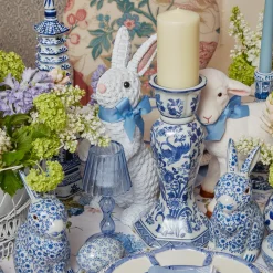 New Mrs. Alice Large Chinoiserie Candle Holder
