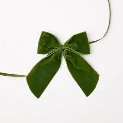 Clearance Mrs. Alice Large Forest Green Napkin Bow (Pair)
