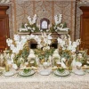 Clearance Mrs. Alice Large Mercury Pillar Candle Stand (Pair)