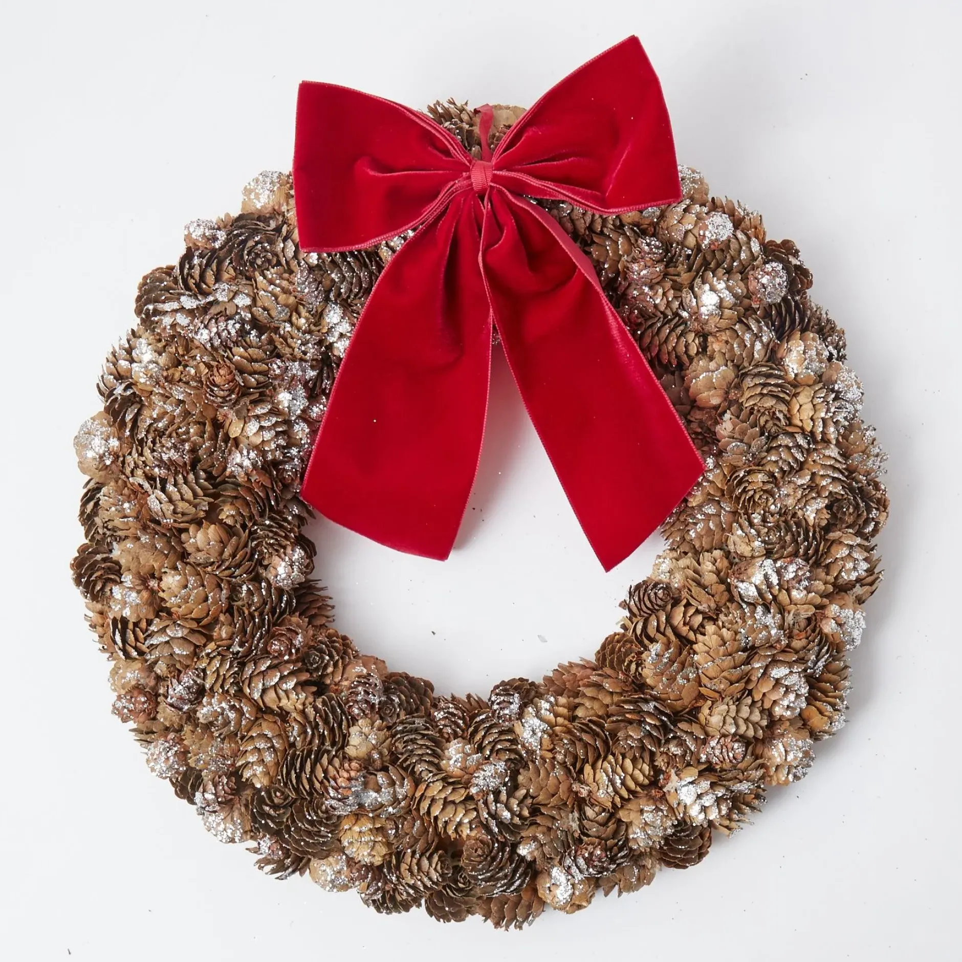 Mrs. Alice Large Ruby Red Velvet Bow