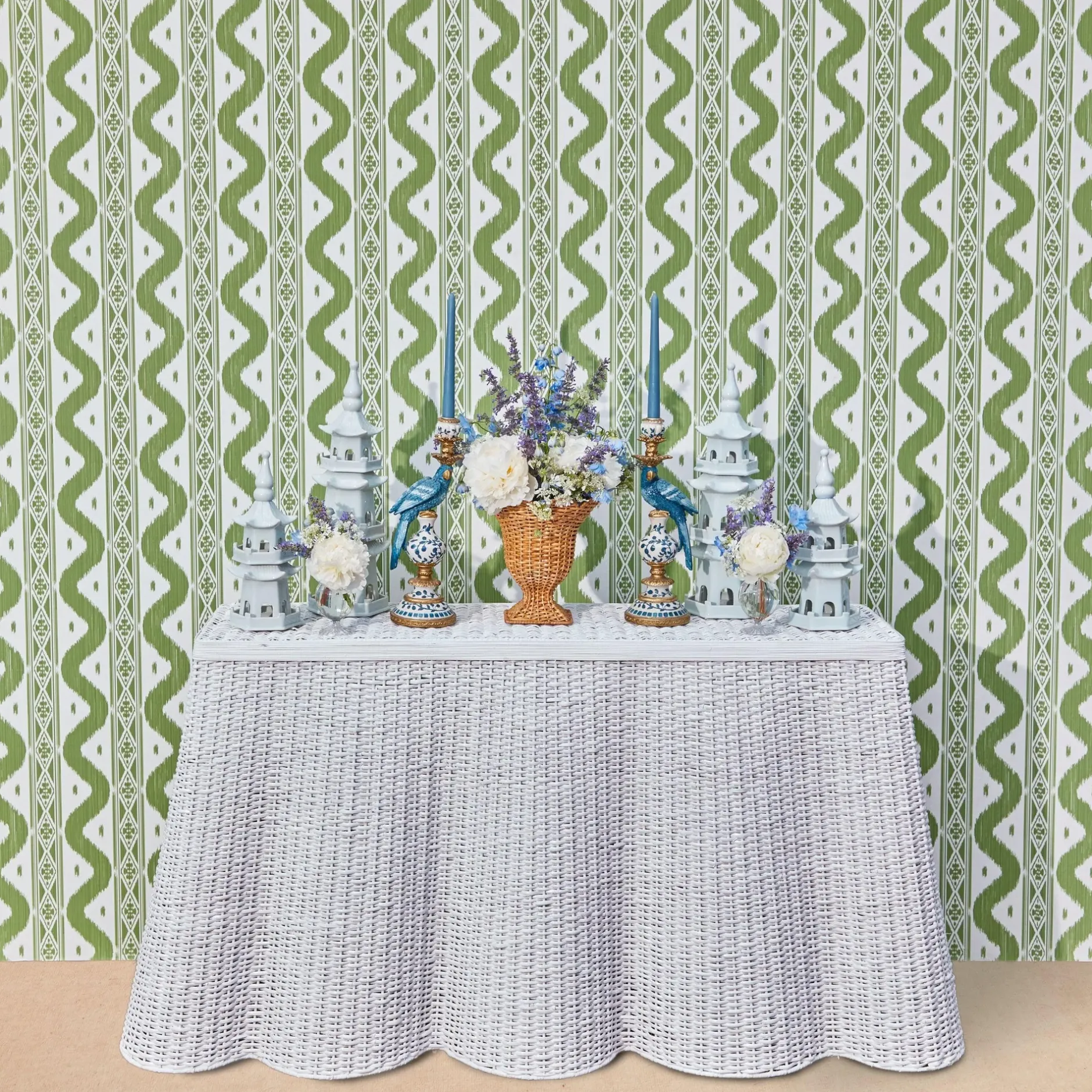Best Mrs. Alice Large White Porcelain Pagoda