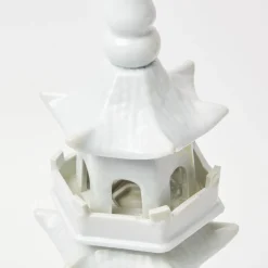 Best Mrs. Alice Large White Porcelain Pagoda