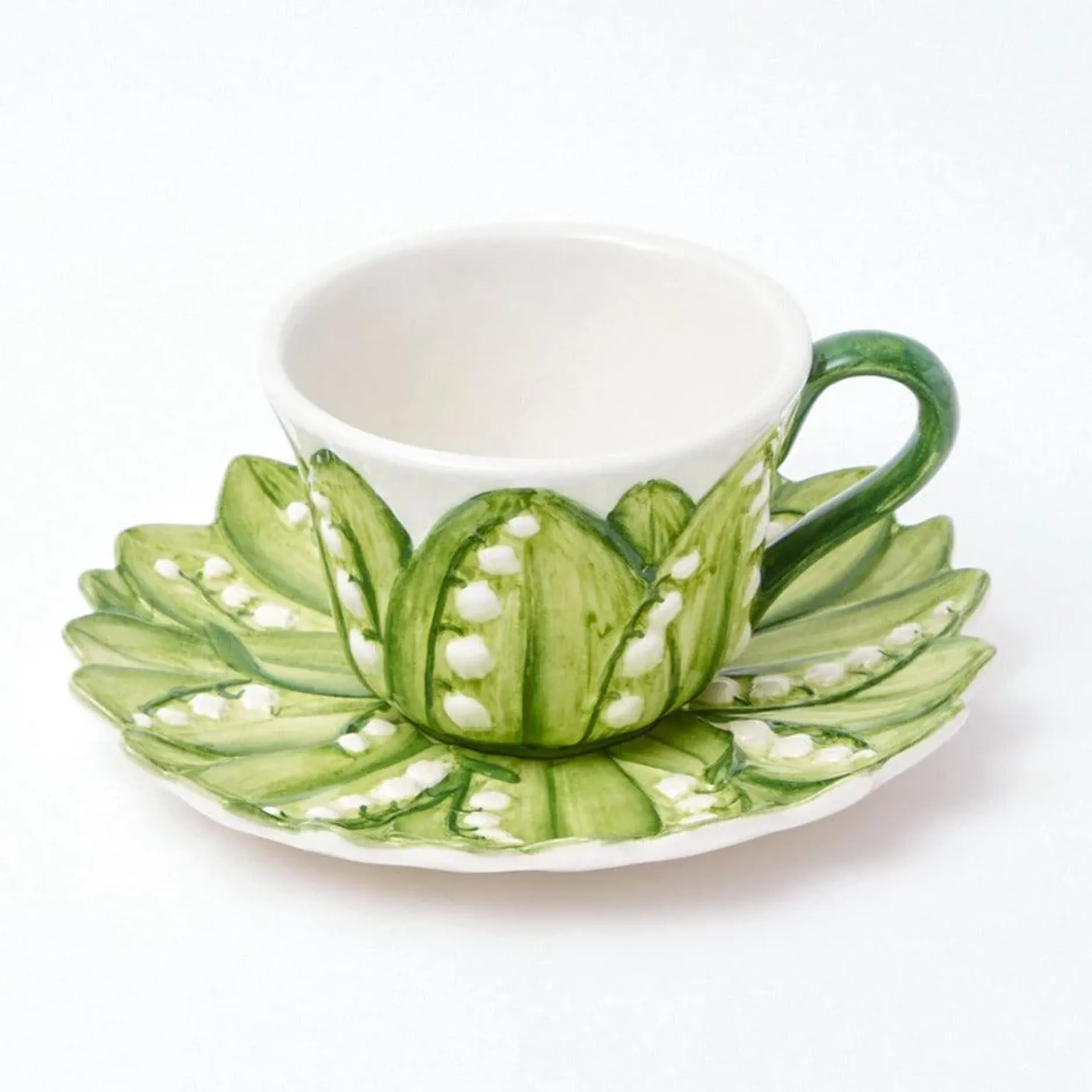 Sale Mrs. Alice Lily Of The Valley Breakfast Cup & Saucer