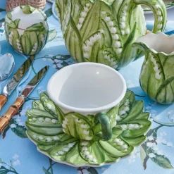 Sale Mrs. Alice Lily Of The Valley Breakfast Cup & Saucer