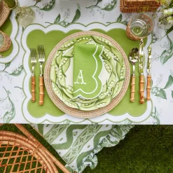 Clearance Mrs. Alice Lily Of The Valley Dinner & Starter Plates (Set Of 4)
