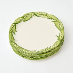 New Mrs. Alice Lily Of The Valley Dinner Plates (Set Of 4)