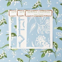 Mrs. Alice Lily Of The Valley Fabric