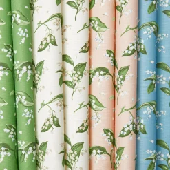 Mrs. Alice Lily Of The Valley Fabric
