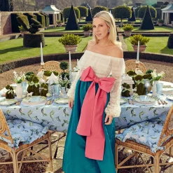 Mrs. Alice Lily Of The Valley Linen Set