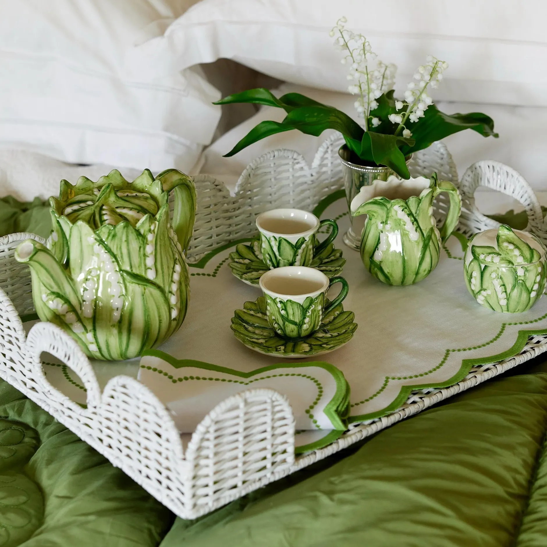 Hot Mrs. Alice Lily Of The Valley Milk Jug