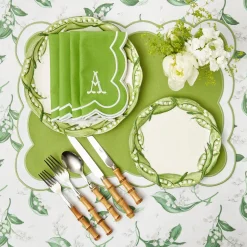 Mrs. Alice Lily Of The Valley Starter Plates (Set Of 4)