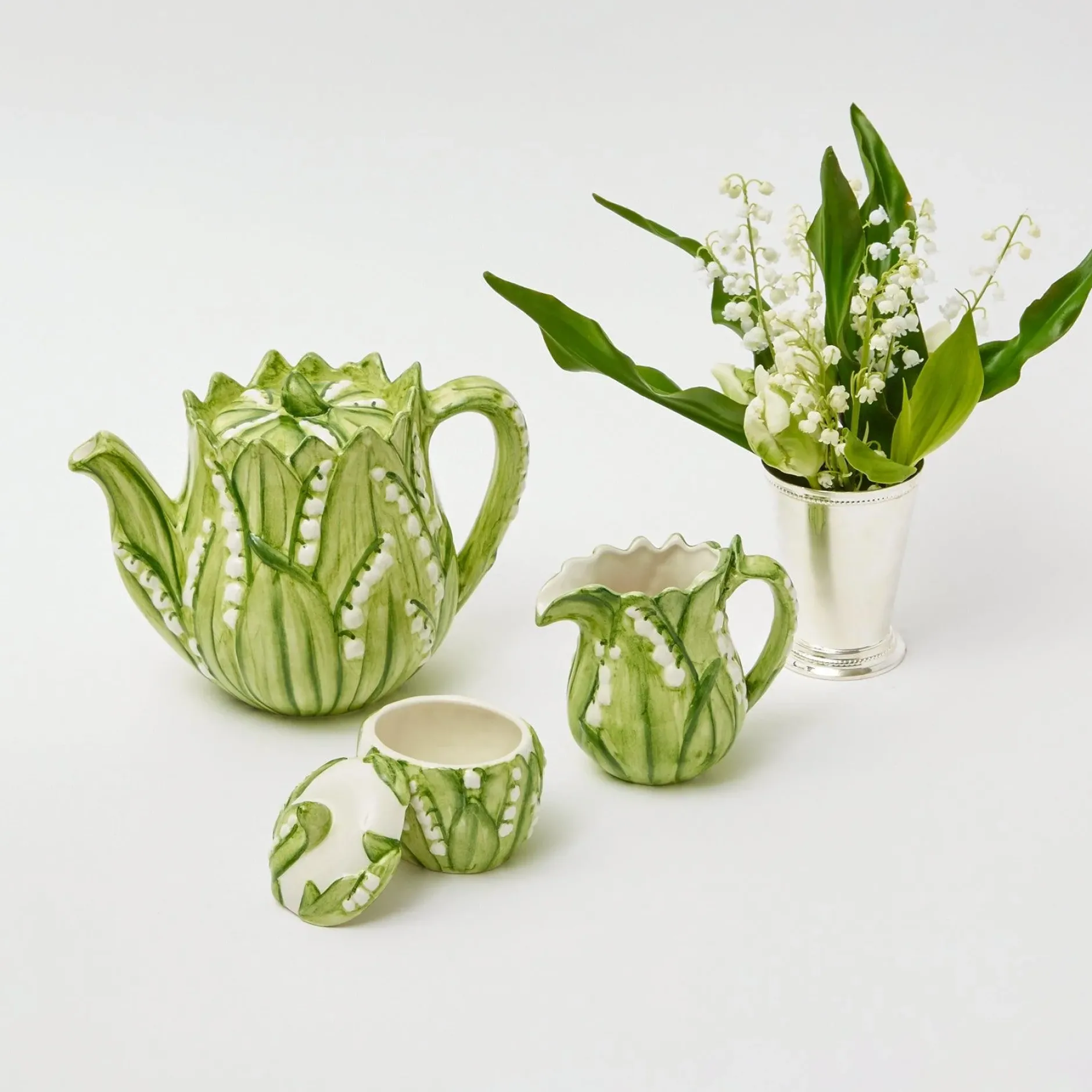 Sale Mrs. Alice Lily Of The Valley Sugar Pot