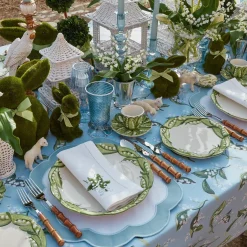 Discount Mrs. Alice Lily Of The Valley White Linen Napkins (Set Of 4)