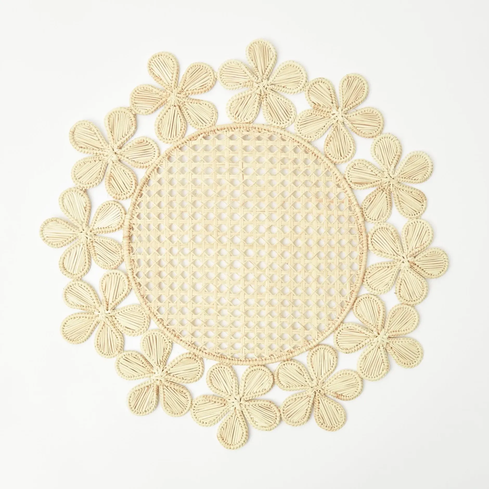 Best Mrs. Alice Mia Woven Rattan Placemats (Set Of 4)