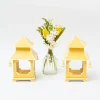 New Mrs. Alice Mini Yellow Pagoda Lantern (Pair)