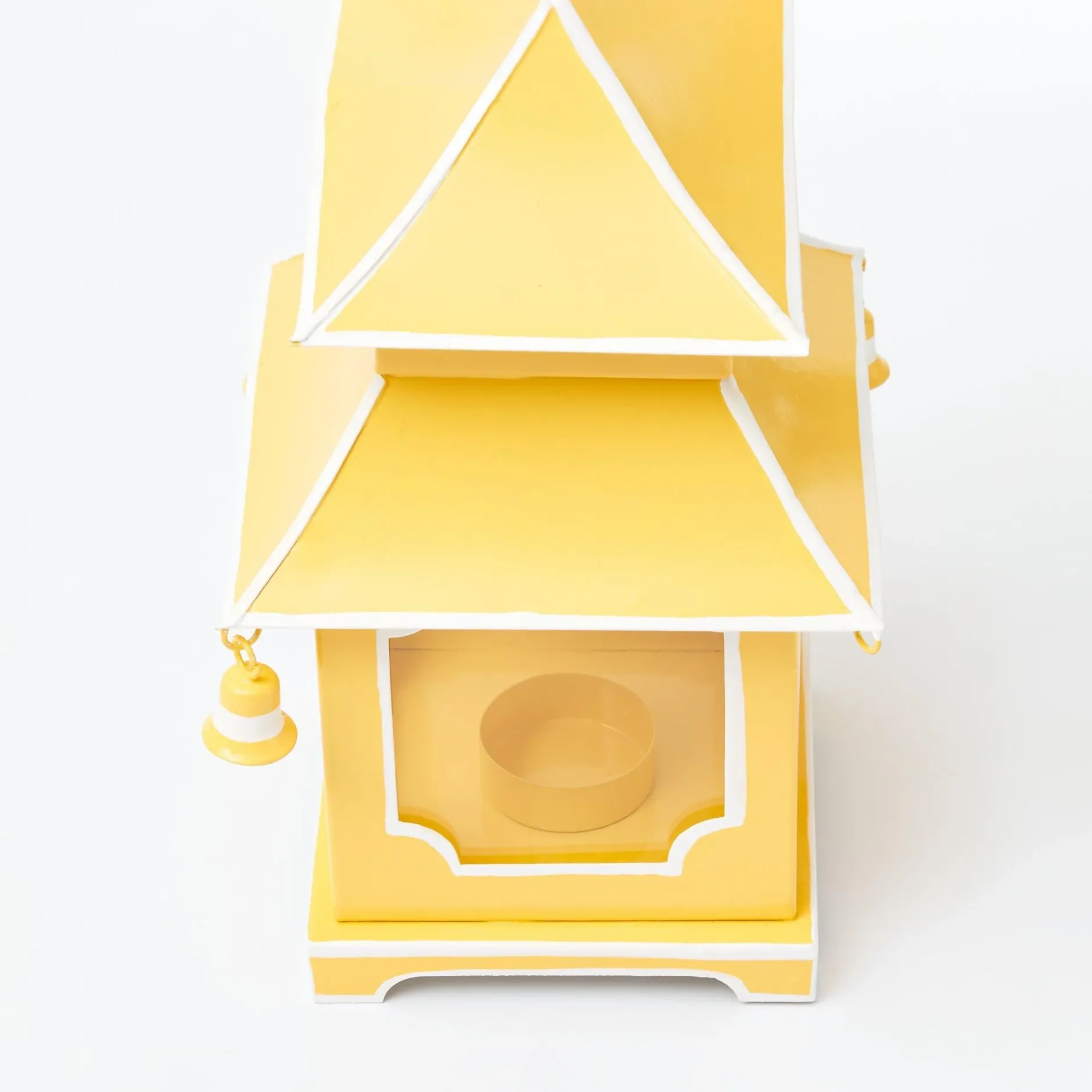 Outlet Mrs. Alice Mini Yellow Pagoda Lantern (Pair)