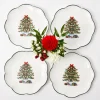 Online Mrs. Alice Christmas Tree Dinner Plate (Set Of 4)