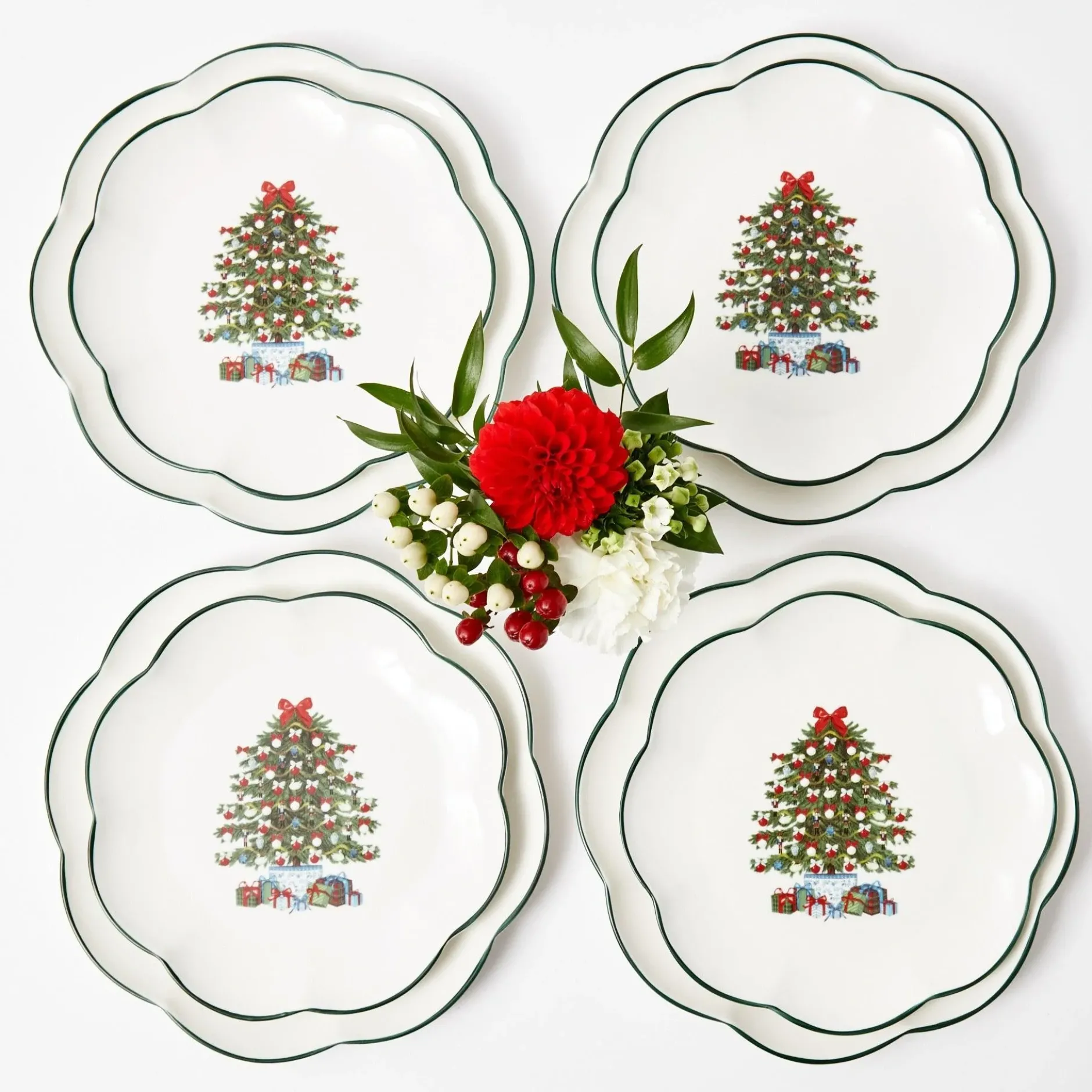 Sale Mrs. Alice Christmas Tree Starter Plate