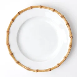 New Mrs. Alice Nancy Bamboo Dinner Plate (Set Of 4)