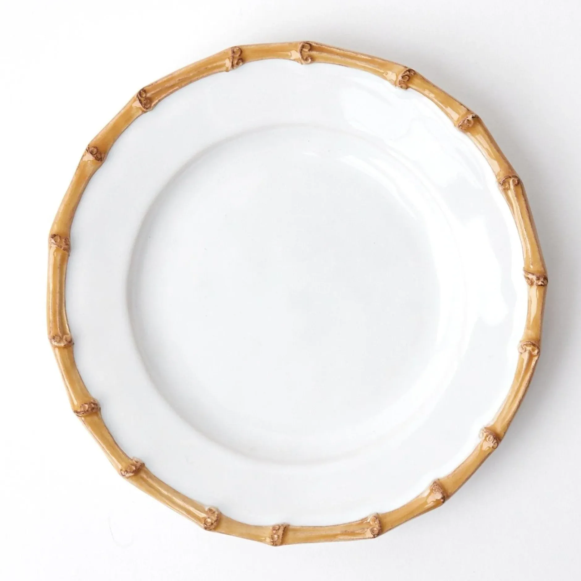 New Mrs. Alice Nancy Bamboo Dinner Plate (Set Of 4)